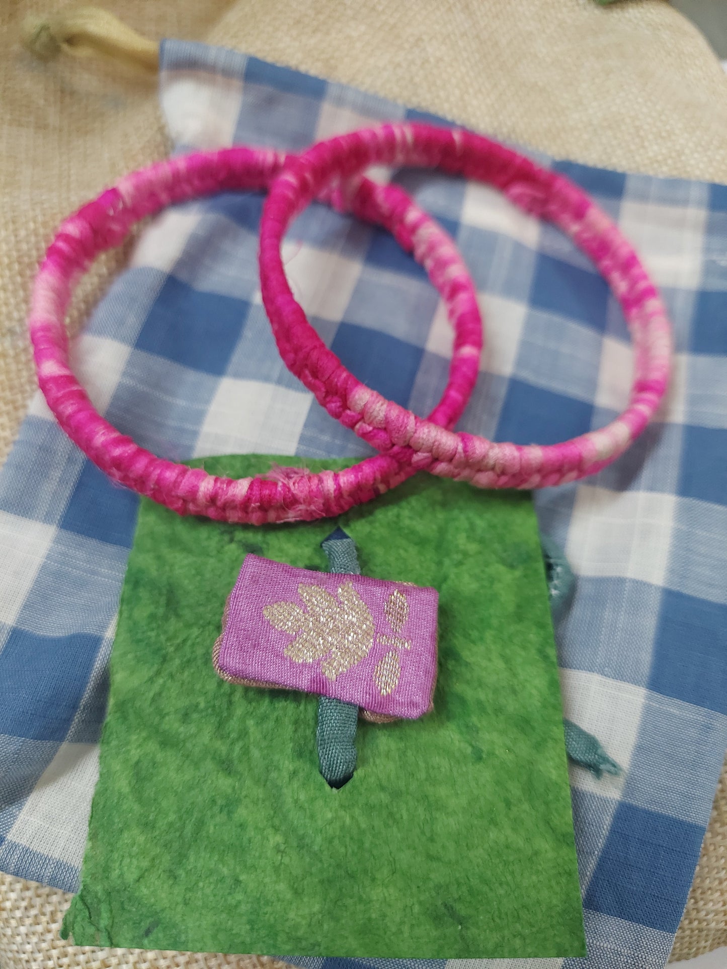 Rakhi for brother and bangles for sister with Jowar Granola