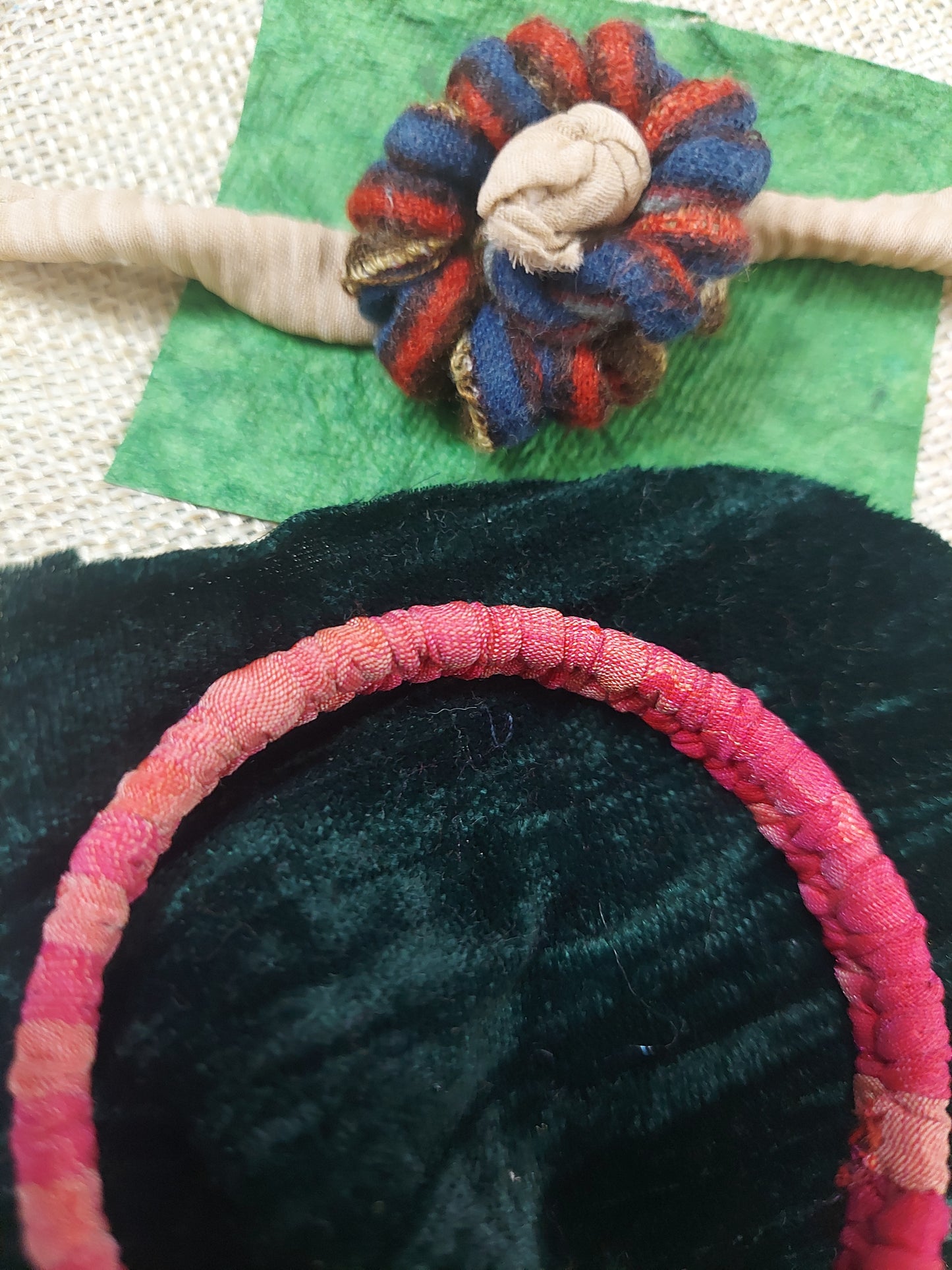 Rakhi for brother and pretty pink bangle for sister