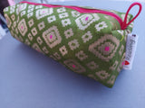Green beneras fabric pouch