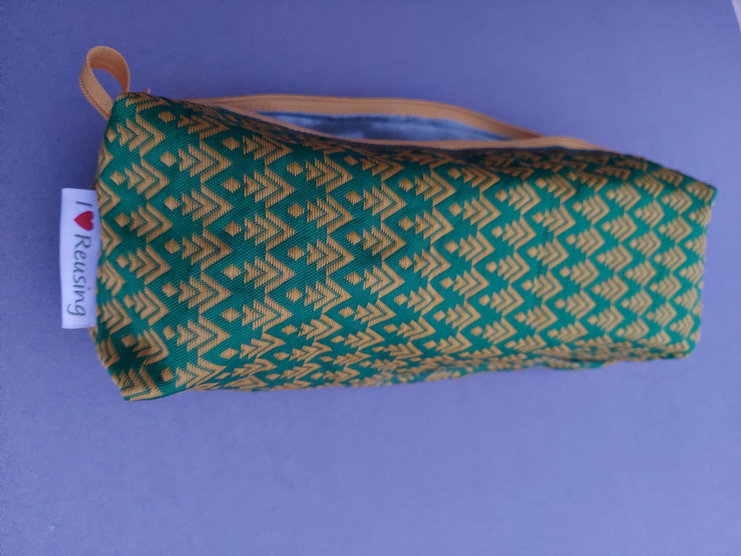 Green long pouch