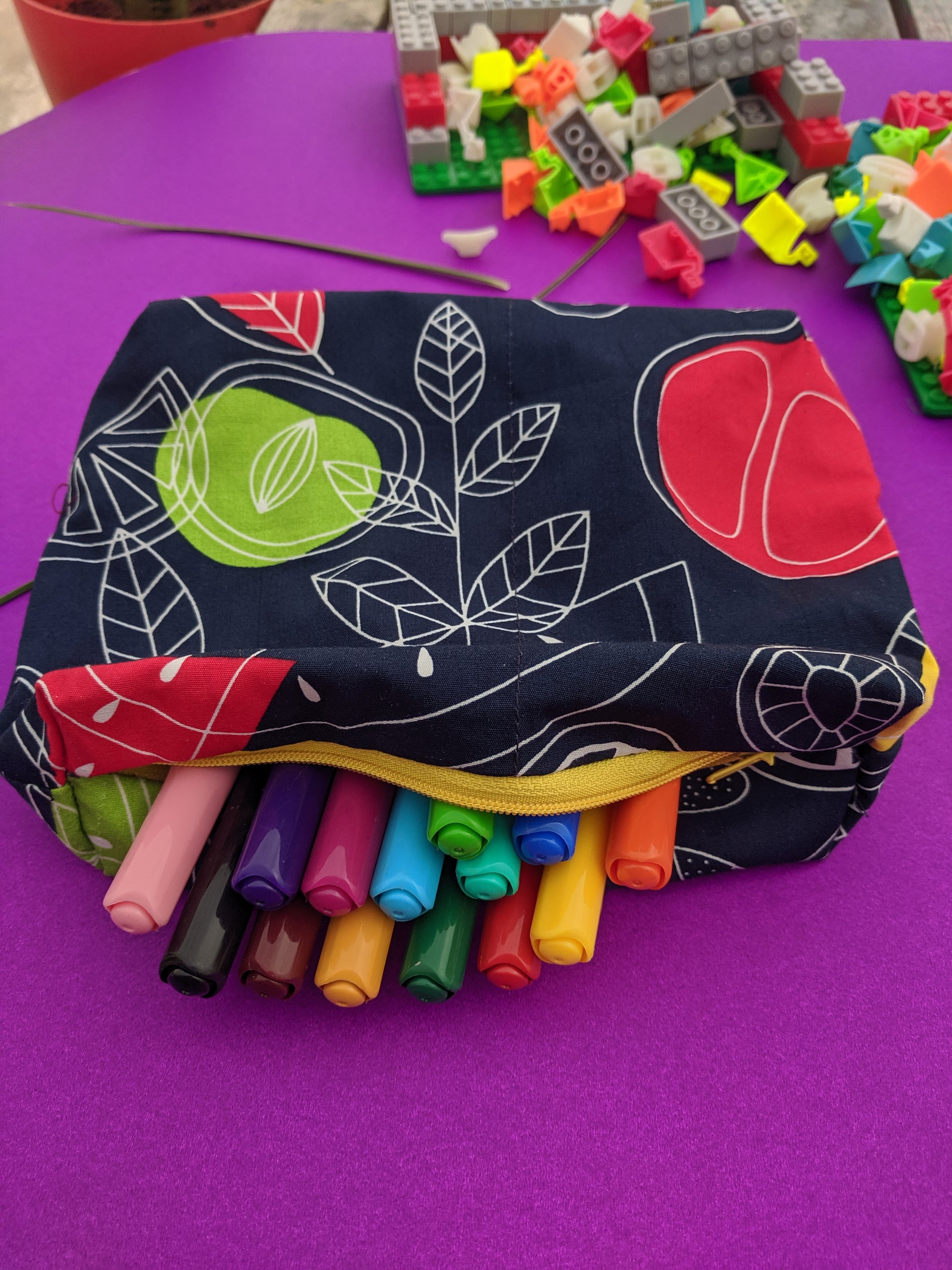 Fruits on the pouch
